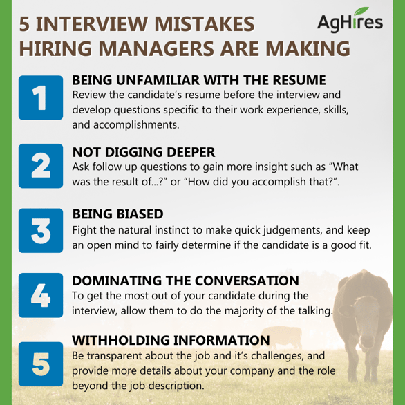 5 Interview Mistakes Hiring Managers Are making (1)