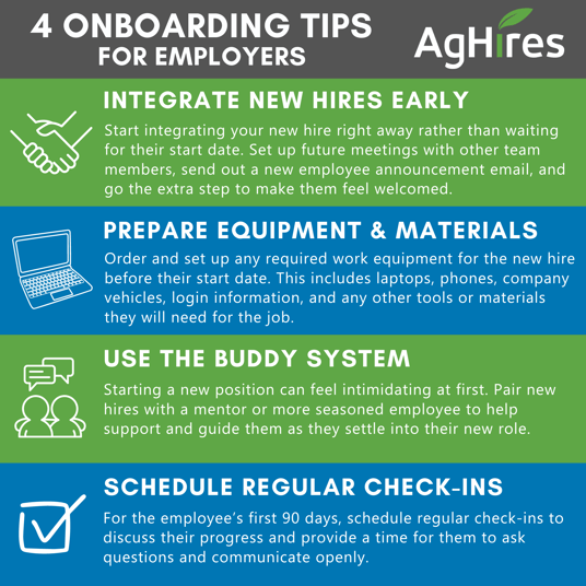 Onboarding Tips for Employers