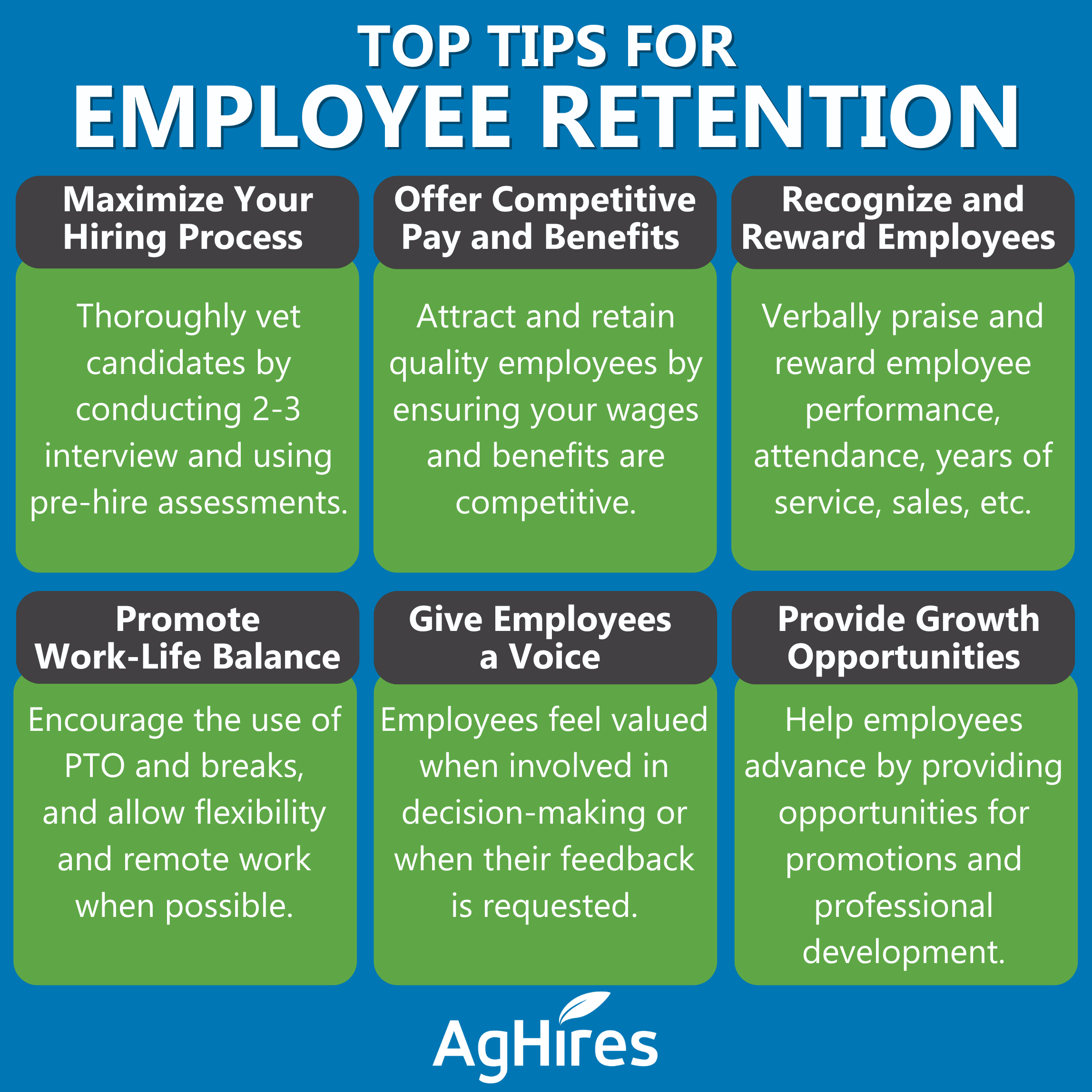 Our top tips for Employee retention