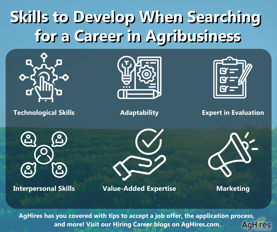Skills to Develop When Searching for a Career in Agriculture