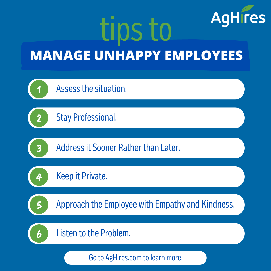 Tips to Manage Unhappy Employees (1)
