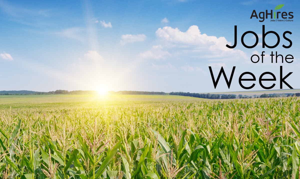 jobs of the week in agriculture