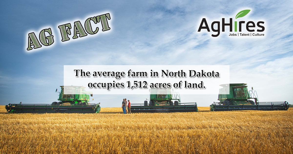 North Dakota agriculture facts