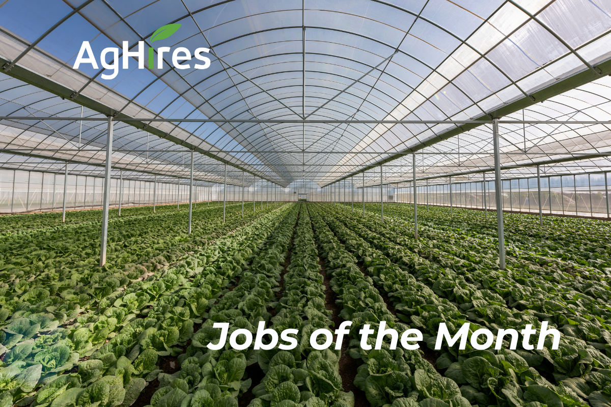 agriculture jobs of the month