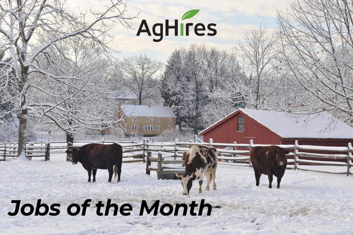 agriculture jobs of the month