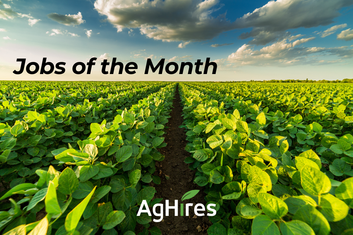 agriculture jobs of the month